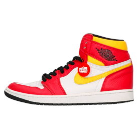 NIKE(ナイキ) サイズ:27.5cm AIR JORDAN 1 RETRO HIGH OG LIGHT FUSION RED エアジョーダン1 レトロ ライトフュージョンレッド ハイカットスニーカー US9.5/27.5cm 555088-603【中古】【程度B】【カラーレッド】【取扱店舗BRING札幌店】