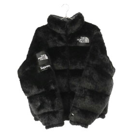 SUPREME(シュプリーム) サイズ:S 20AW×THE NORTHFACE Faux Fur Nuptse Jacket ザ ノースフェイス ファーヌプシダウンジャケット ブラック ND92001I【中古】【程度A】【カラーブラック】【取扱店舗BRING札幌店】