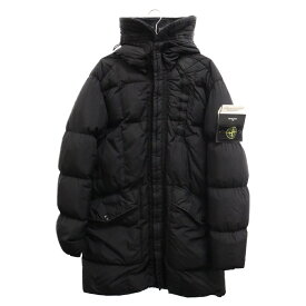 STONE ISLAND(ストーンアイランド) サイズ:L 18AW GARMENT DYE NYLON DOWN JACKET ガーメントダイ ダウンジャケット ブラック 691570123【中古】【程度A】【カラーブラック】【取扱店舗BRINGアメリカ村店】