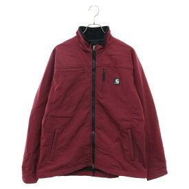 CARHARTT(カーハート) サイズ:XL Women's Soft Shell Jacket WJ176 ロゴパッチナイロンジャケット【中古】【程度B】【カラーレッド】【オンライン限定商品】