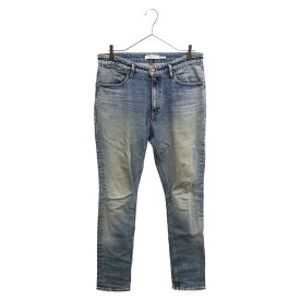 nonnative(ノンネイティブ) サイズ:1 17SS DWELLER 5P JEANS DROPPED FIT スキニーデニムパンツ インディゴ NN-P3139【中古】【程度B】【カラーブルー】【オンライン限定商品】