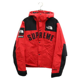 SUPREME(シュプリーム) サイズ:S 19SS×The North Face Arc Logo Mountain Parka ザ ノースフェイス アーチロゴマウンテンパーカージャケット レッド NP11901I【中古】【程度A】【カラーレッド】【取扱店舗BRING福岡天神店】