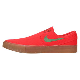 NIKE(ナイキ) サイズ:US9/27cm ZOOM STEFAN JANOSKI BY YOU バイユー ステファンジャノスキー スリッポン ローカットスニーカー レッド US9/27cm CN9642-992【中古】【程度B】【カラーレッド】【オンライン限定商品】