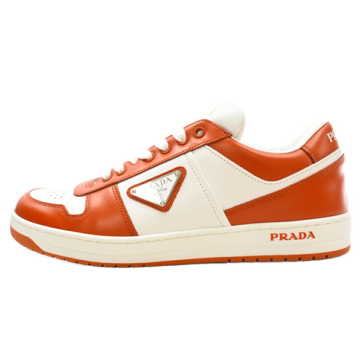 楽天市場】PRADA(プラダ) サイズ:6 ダウンタウン レザー スニーカー 