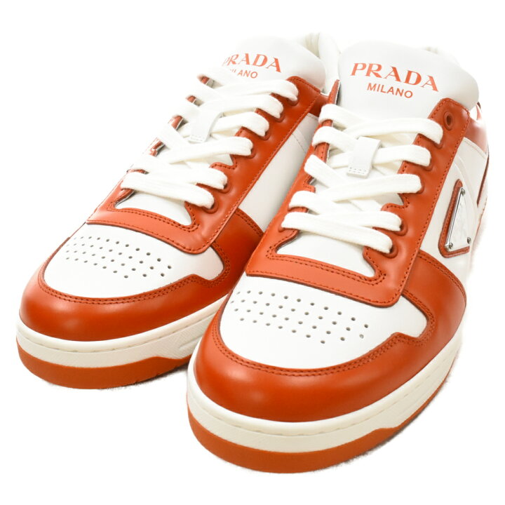 楽天市場】PRADA(プラダ) サイズ:6 ダウンタウン レザー スニーカー 