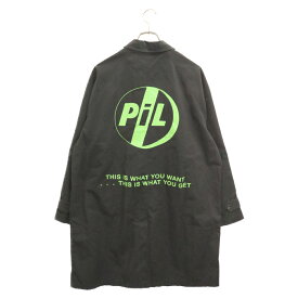 SUPREME(シュプリーム) サイズ:L 22AW Pil Trench Coat バックプリント コットン トレンチコート ブラック【中古】【程度A】【カラーブラック】【取扱店舗BRING京都河原町店】