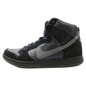 NIKE SB(ナイキエスビー) サイズ:28.0cm DUNK HIGH GINO IANNUCCI ダンク ハイ ジーノイヌアッチ ハイカットスニーカー ネイビー US10/28cm 881758-001【中古】【程度B】【カラーネイビー】【オンライン限定商品】