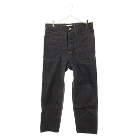 VISVIM(ヴィスヴィム) サイズ:2 23SS CARPENTER PANTS MUD OVERDYE カーペンターパンツ シンチバック デニムパンツ ジーンズ インディゴ 0123105005017【中古】【程度A】【カラーブルー】【オンライン限定商品】