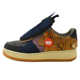 NIKE(ナイキ) サイズ:US9.5/27.5cm ×TRAVIS SCOTT AIR FORCE 1 LOW CACTUS JACK CN2405-900 トラヴィススコット エアフォース1カクタスジャック ローカットスニーカー US9/27.0cm【中古】【程度B】【カラーマルチカラー】【取扱店舗BRING札幌店】