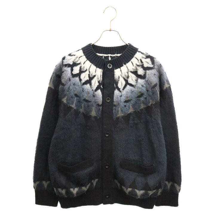 楽天市場】Sacai(サカイ) サイズ:1 24SS Jacquard Knit Cardigan 