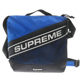 SUPREME(シュプリーム) 23AW Sholder Bag ショルダーバッグ ブラック/ブルー【中古】【程度A】【カラーブラック】【取扱店舗BRING仙台店】