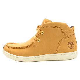 Timberland(ティンバーランド) サイズ:26.0cm アースキーパーズ ニューマーケット RS カップソール チャッカ ウィートヌバック ブーツ イエロー US8/26cm【新古品/中古】【程度S】【カラーイエロー】【オンライン限定商品】