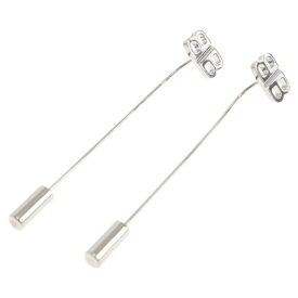 BALENCIAGA(バレンシアガ) BB Pin Earrings BBロゴ ピン ピアス シルバー【中古】【程度A】【カラーシルバー】【取扱店舗原宿】