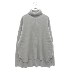 SOPHNET.(ソフネット) 21aw BAGGY TURTLE NECK KNIT バギー タートルネック ウールニットセーター 長袖セーター グレー SOPH-212068【中古】【程度B】【カラーグレー】【オンライン限定商品】