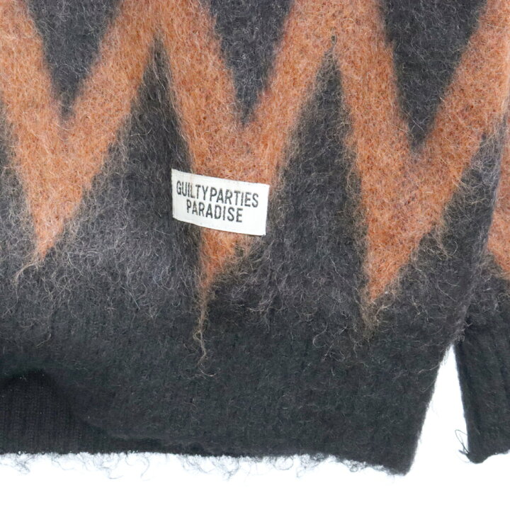 楽天市場】WACKO MARIA(ワコマリア) サイズ:M 19AW ZIGZAG MOHAIR 