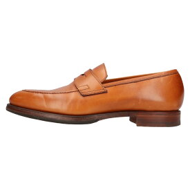 Crockett&Jones(クロケットアンドジョーンズ) サイズ:5 SYDNEY 5351 ペニー ローファー ローカットレザーシューズ ブラウン【中古】【程度A】【カラーブラウン】【オンライン限定商品】