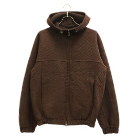 Loro Piana(ロロピアーナ) サイズ:XS カシミヤ ジップアップパーカー ジャケット ブラウン FAL8095【中古】【程度A】【カラーブラウン】【オンライン限定商品】