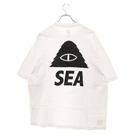 WIND AND SEA(ウィンダンシー) サイズ:XL ×POLER ポーラー フロントプリント クルーネック半袖Tシャツ ホワイト【中古】【程度A】【カラーホワイト】【取扱店舗渋谷】