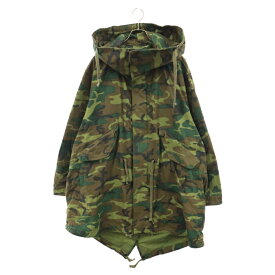 HERILL(ヘリル) サイズ:2 Duck FRDL 1951 PARKA ダック ウッドランドカモ 1951 フィッシュテイルパーカー カーキ 22-020-HL-8010-3【中古】【程度A】【カラーグリーン】【取扱店舗BRING仙台店】