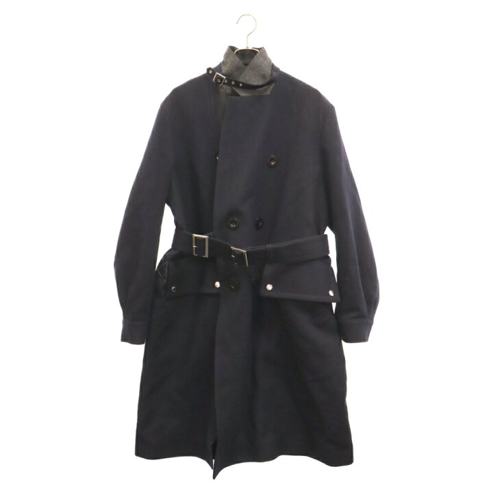 楽天市場】Sacai(サカイ) サイズ:1 22AW WOOL MELTON COAT ウール 