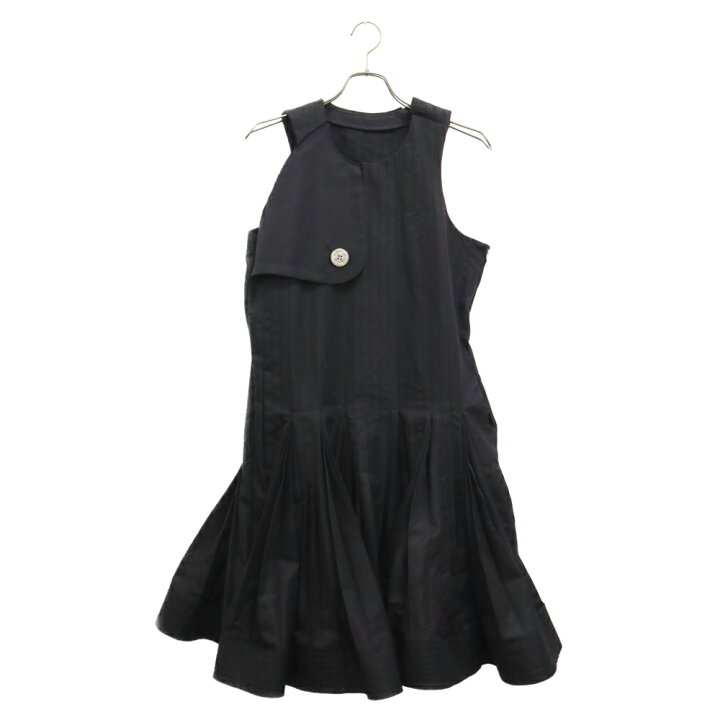 楽天市場】Sacai(サカイ) サイズ:3 23SS Cotton Gabardine Dress 