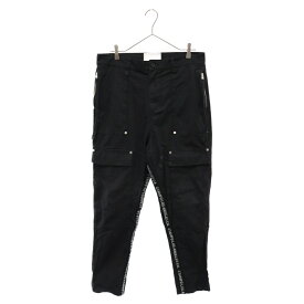 STAMPD(スタンプド) サイズ:L Cargo Pants 裾ジップ カーゴパンツ ブラック【中古】【程度B】【カラーブラック】【取扱店舗原宿】