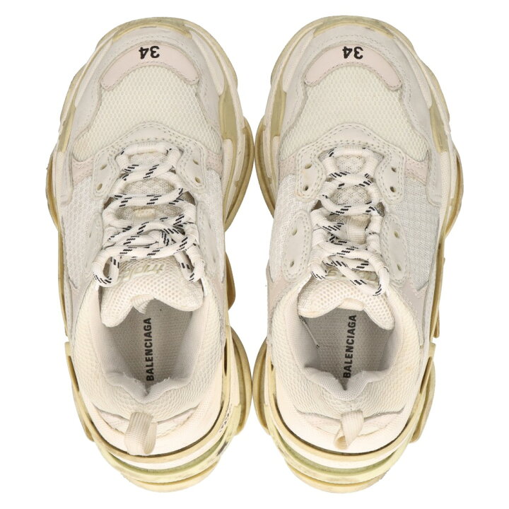 楽天市場】BALENCIAGA(バレンシアガ) サイズ:34 Triple-S Trainers 