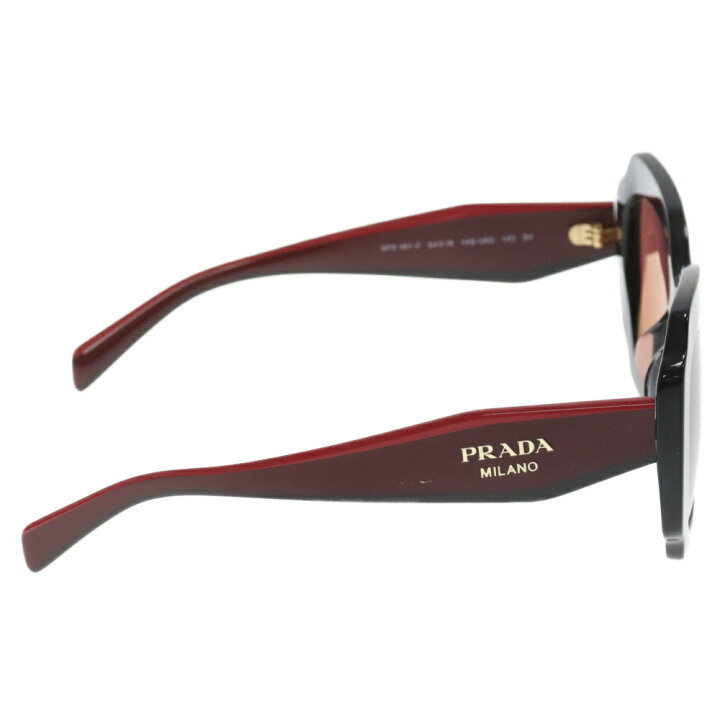 楽天市場】PRADA(プラダ) サイズ:53□21 スクエアフレーム ブラック 
