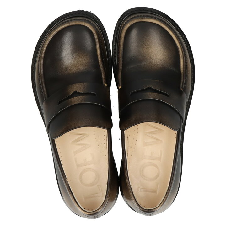 楽天市場】LOEWE(ロエベ) サイズ:38 BLAZE LOAFER ブレーズ ラウンド 