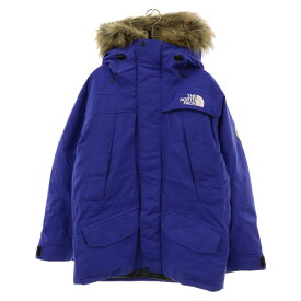 THE NORTH FACE(ザノースフェイス) サイズ:XL ANTARCTICA PARKA アンタークティカパーカー ファーフーデッドダウンジャケット ND91807 ブルー【中古】【程度A】【カラーブルー】【オンライン限定商品】