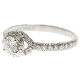 CHAUMET(ショーメ) サイズ:12.5号 リアンダムール Pt950 1Pダイヤ ダイヤ ソリテールリング J3LCZZ D 0.32ct-D-VVS2-EX【中古】【程度A】【カラーシルバー】【取扱店舗新宿】