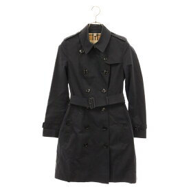 BURBERRY(バーバリー) サイズ:34 22AW ENGLAND THE CHELSEA LONG TRENCH COAT イングランドザチェルシーロングトレンチコート ネイビー/ベージュ 8027911【中古】【程度A】【カラーネイビー】【取扱店舗新宿】