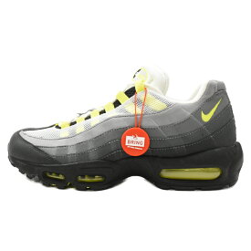 NIKE(ナイキ) サイズ:27.5cm AIR MAX 95 OG NEON YELLOW CT1689‐001 エアマックス95 ローカットスニーカー US9.5/27.5cm グレー/イエロー【中古】【程度A】【カラーグレー】【取扱店舗BRING KICKS】