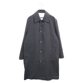 JIL SANDER(ジルサンダー) サイズ:50 23AW WARDROBE W SPORT COAT ワードローブステンカラーコート ウールギャバ J23AA0006 ネイビー【中古】【程度A】【カラーネイビー】【取扱店舗新宿】