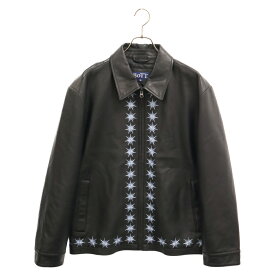 BoTT(ボット) サイズ:XL 22AW Sparkle Leather Jacket スパークル レザージャケット ブラック【中古】【程度A】【カラーブラック】【オンライン限定商品】