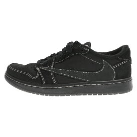 NIKE(ナイキ) サイズ:US7 ×TRAVIS SCOTT AIR JORDAN 1 LOW OG SP BLACK PHANTOM トラヴィススコット エアジョーダン1ブラックファントム ローカットスニーカー US7/25cm DM7866-001【中古】【程度B】【カラーブラック】【取扱店舗BRING THRIFT CLOSET】