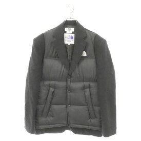 JUNYA WATANABE COMME des GARCONS(ジュンヤワタナベ コムデギャルソン) サイズ:M 23AW×THE NORTH FACE NUPTSE COSTOMIZE JACKET WL-J912 ヌプシ ダウン切り替えカスタマイズジャケット ブラック【中古】【程度A】【カラーブラック】【オンライン限定商品】