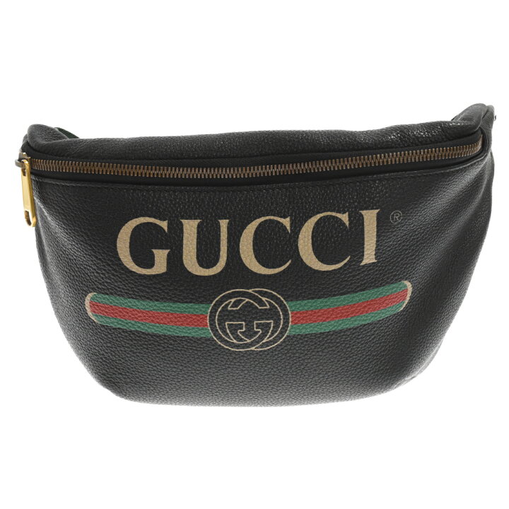 楽天市場】GUCCI(グッチ) ヴィンテージロゴレザー ウェブボディー 