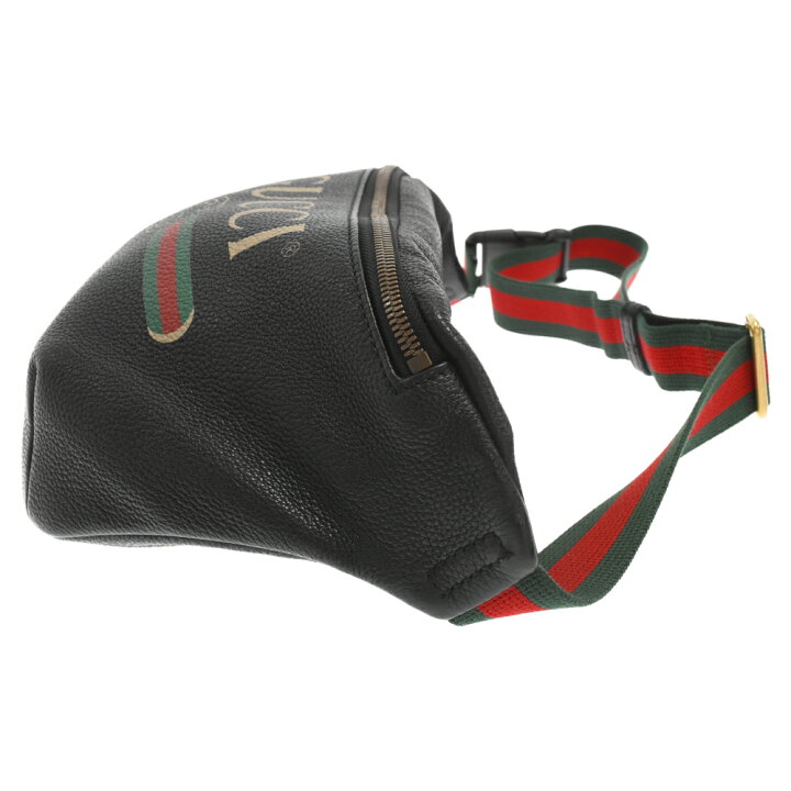 楽天市場】GUCCI(グッチ) ヴィンテージロゴレザー ウェブボディー 