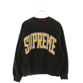 SUPREME(シュプリーム) サイズ:S 23AW Inside Out Logo Crewneck Sweat Shirts インサイドアウトロゴ クルーネック スウェットシャツ トレーナー ブラック【中古】【程度B】【カラーブラック】【取扱店舗BRING福岡天神店】