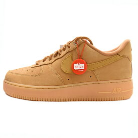 NIKE(ナイキ) サイズ:27.5cm AIR FORCE 1 07 WB FLAX/WHEAT-GUM LIGHT BROWN エアフォース ローカットスニーカー ウィート ブラウン US9.5/27.5cm CJ9179-200【新古品/中古】【程度S】【カラーブラウン】【取扱店舗BRING仙台店】