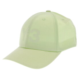 Y-3(ワイスリー) サイズ:OS LOGO CAP ロゴデザイン 6パネルキャップ 帽子 グリーン HD3310【新古品/中古】【程度S】【カラーグリーン】【取扱店舗BRING THRIFT CLOSET】