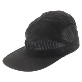 Y-3(ワイスリー) サイズ:OS VENTILATION CAP ロゴデザイン ナイロン キャンプキャップ 帽子 ブラック GT6387【新古品/中古】【程度S】【カラーブラック】【取扱店舗BRING THRIFT CLOSET】