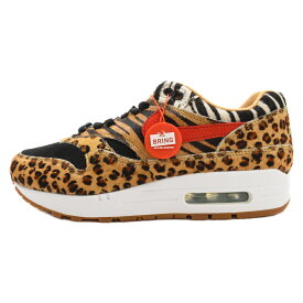 NIKE(ナイキ) サイズ:26.0cm ×atmos AIR MAX 1 DLX ANIMAL アトモス エアマックス 1 アニマル ローカットスニーカー ブラウン US8/26cm AQ0928-700【新古品/中古】【程度S】【カラーブラウン】【取扱店舗BRING KICKS】