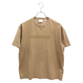 BURBERRY(バーバリー) サイズ:XS ロゴプリントオーバーサイズ半袖Tシャツ 半袖カットソー 8055310 ブラウン【中古】【程度B】【カラーブラウン】【取扱店舗新宿】