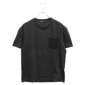 LOUIS VUITTON(ルイヴィトン) サイズ:M 22AW ハードクロッチLVポルカドット 半袖Tシャツ RM222V NPL HNY10W ブラック【中古】【程度A】【カラーブラック】【取扱店舗BRING京都河原町店】