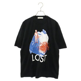 UNDERCOVER(アンダーカバー) サイズ:4 24SS TEE FACE LOST グラフィックプリント半袖Tシャツ ブラック カットソー UC1D3805【新古品/中古】【程度N】【カラーブラック】【取扱店舗BRING仙台店】