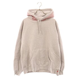 SUPREME(シュプリーム) サイズ:L 24SS Jacquard Stripe Hooded Sweatshirt ジャガードストライプ フーテッド スウェットシャツ スウェットパーカー グレー【中古】【程度B】【カラーグレー】【取扱店舗BRING梅田茶屋町店】