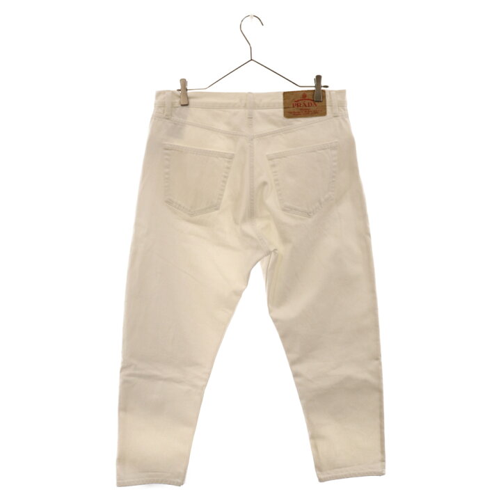 楽天市場】PRADA(プラダ) サイズ:33 23AW ホワイト 5ポケット  