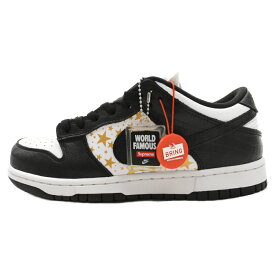 NIKE SB(ナイキエスビー) サイズ:26.5cm ×SUPREME DUNK LOW OG QS DH3228-102 シュプリーム ダンク ローカットスニーカー US8.5/26.5cm ブラック/ホワイト【新古品/中古】【程度S】【カラーブラック】【取扱店舗BRING札幌店】